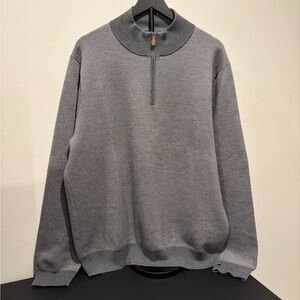 Brooks Brothers Merino wool quarter zip
